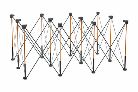 BORA Centipede CT12 36 inch Tall Portable Folding Workstand with Carry Strap, Collapsible Workbench, Construction Table, Support, Sawhorse, 4Ft X Bora