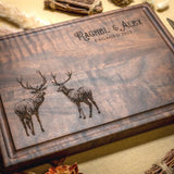 Walnut Artisan Personalized Cutting Boards, Custom Wedding, Anniversary or Housewarming Gift Idea, Wood Engraved Charcuterie Board for Hunters or Walnut Artisan Gallery