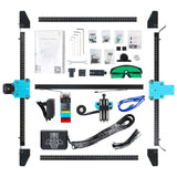 Twotrees TTS-55 Laser Engraver 40W Laser Engraving Machine 32 Bit Motherboard with Air Assist, for Cut Plywood Wood Engrave Aluminum, Laser Power: Aotyks