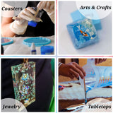 Clear Cote 2 Gallon Epoxy Resin Craft Kit - Crystal Clear, Quick Setting, & Self Leveling - Perfect for Countertop Topcoats, Arts & Crafts, and 5-Star