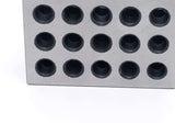 LLDSIMEX Pair 1" x 2" x 3" Precision Steel 1-2-3 Blocks 23 Holes LLDSIMEX