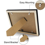 Personalized Picture Frame Wood Engraved Custom Photo Text Hanging/Tabletop Plaque for Valentine's Mother’s & Father's Day Wedding Gift WQingot