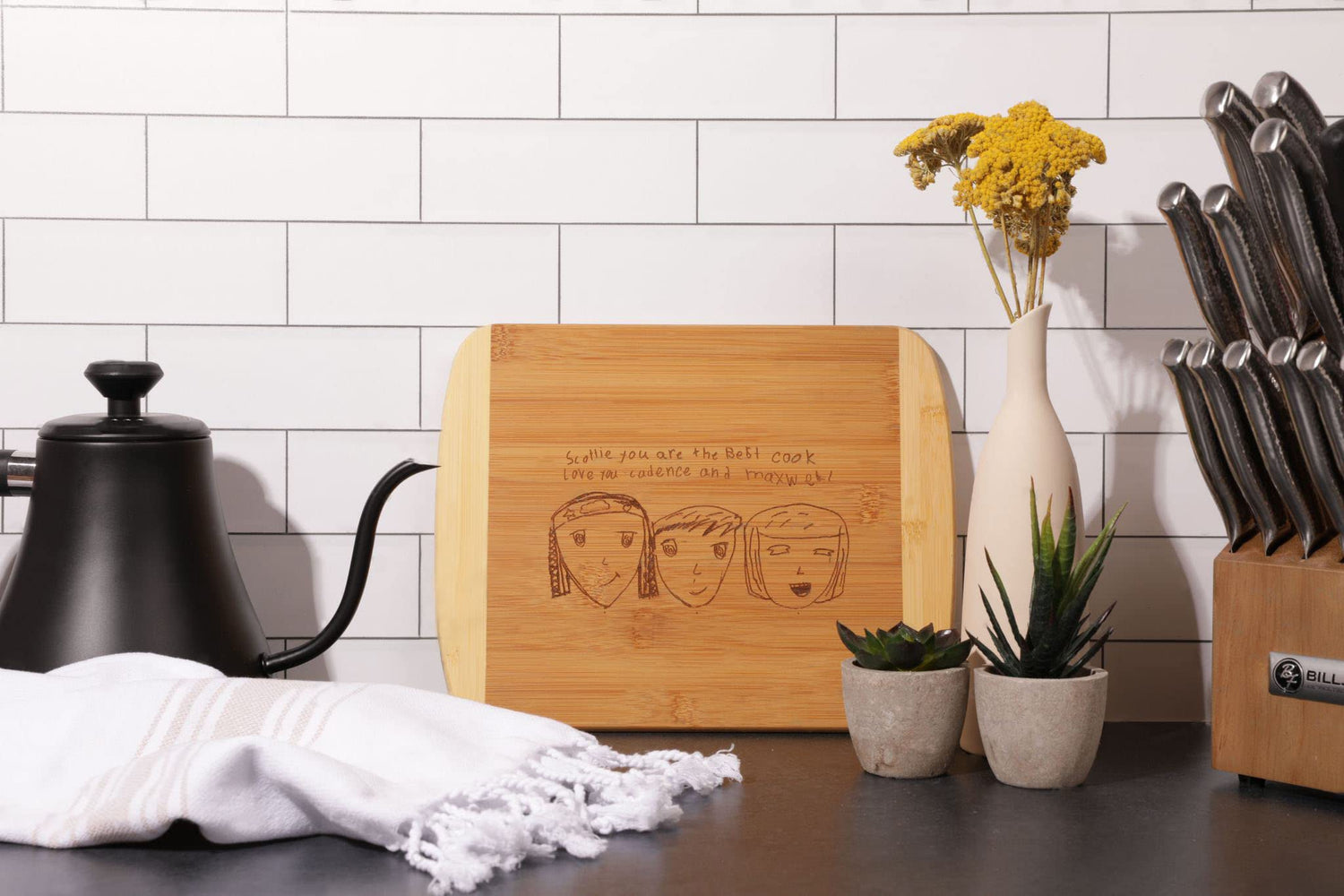 Personalized Wooden Custom Recipe Cutting Board (Thick), Handwritten Engraved, Recipe | Family Recipe, Family Heirloom Gift | Charcuterie, Meat, Wedding Collectibles