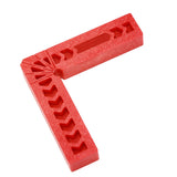 KINJOEK 6 PCS 4 Inch 90 Degree Positioning Squares, Right Angle Clamps Woodworking Carpenter Corner Clamping Square Tool for Picture Frames, Boxes, KINJOEK