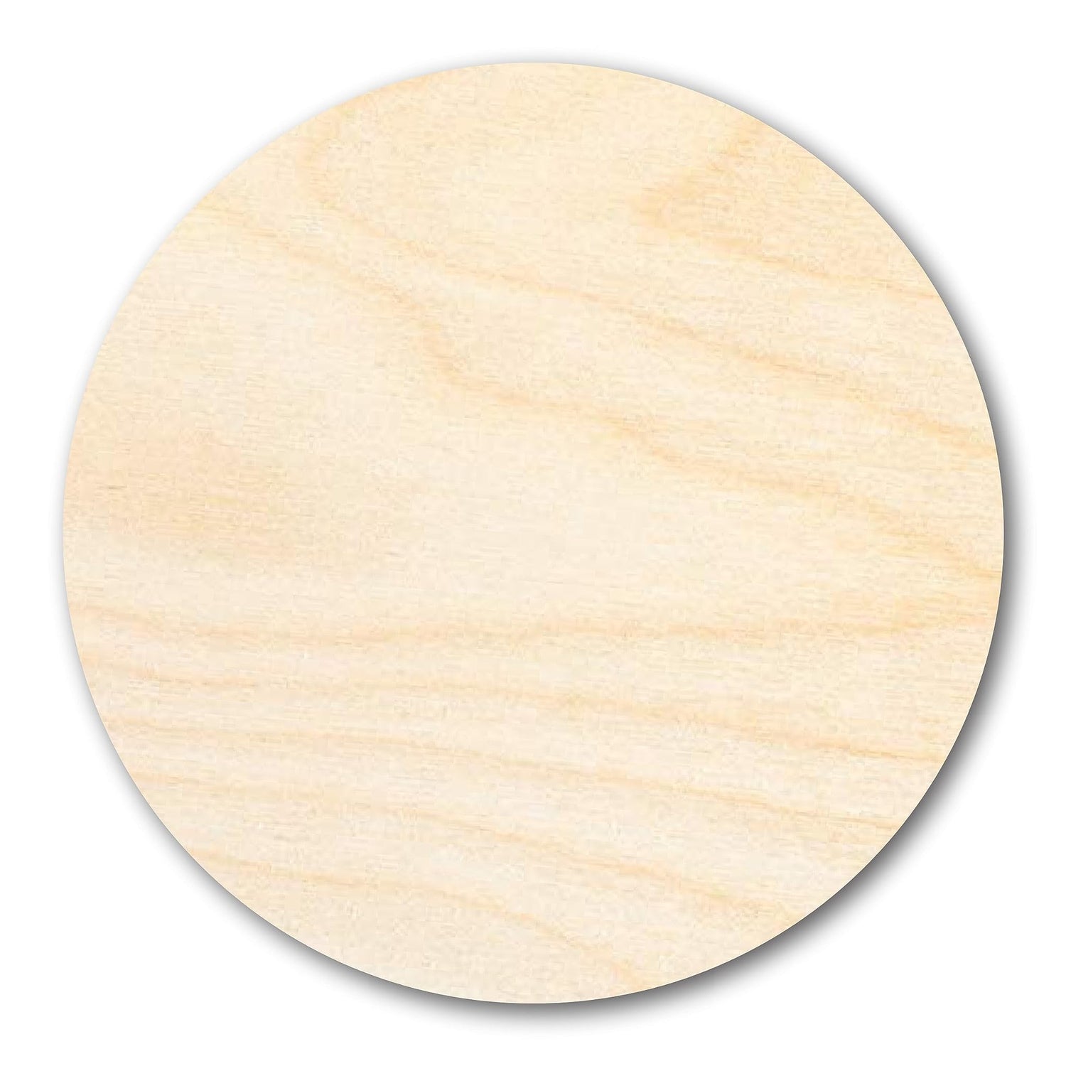 Unfinished Wood Circle Round | Circle Blank | DIY Craft Cutout | Up to 36" 24" / 1/8" 24 Hour Crafts