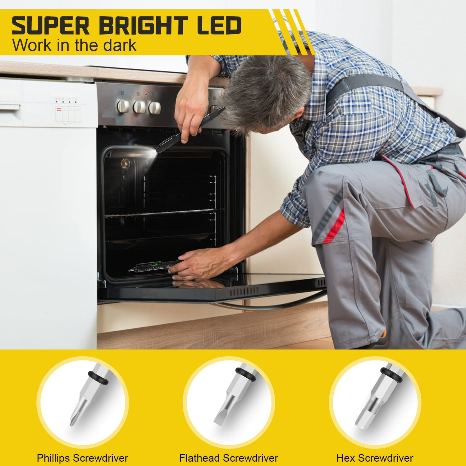 Christmas Gifts for Men, MAFEHAN 10 in 1 Multi Tool Pen Set Gifts for Dad Men Grandpa, Stocking Stuffers for Men Adults, Mens Gifts for Christmas, MAFEHAN