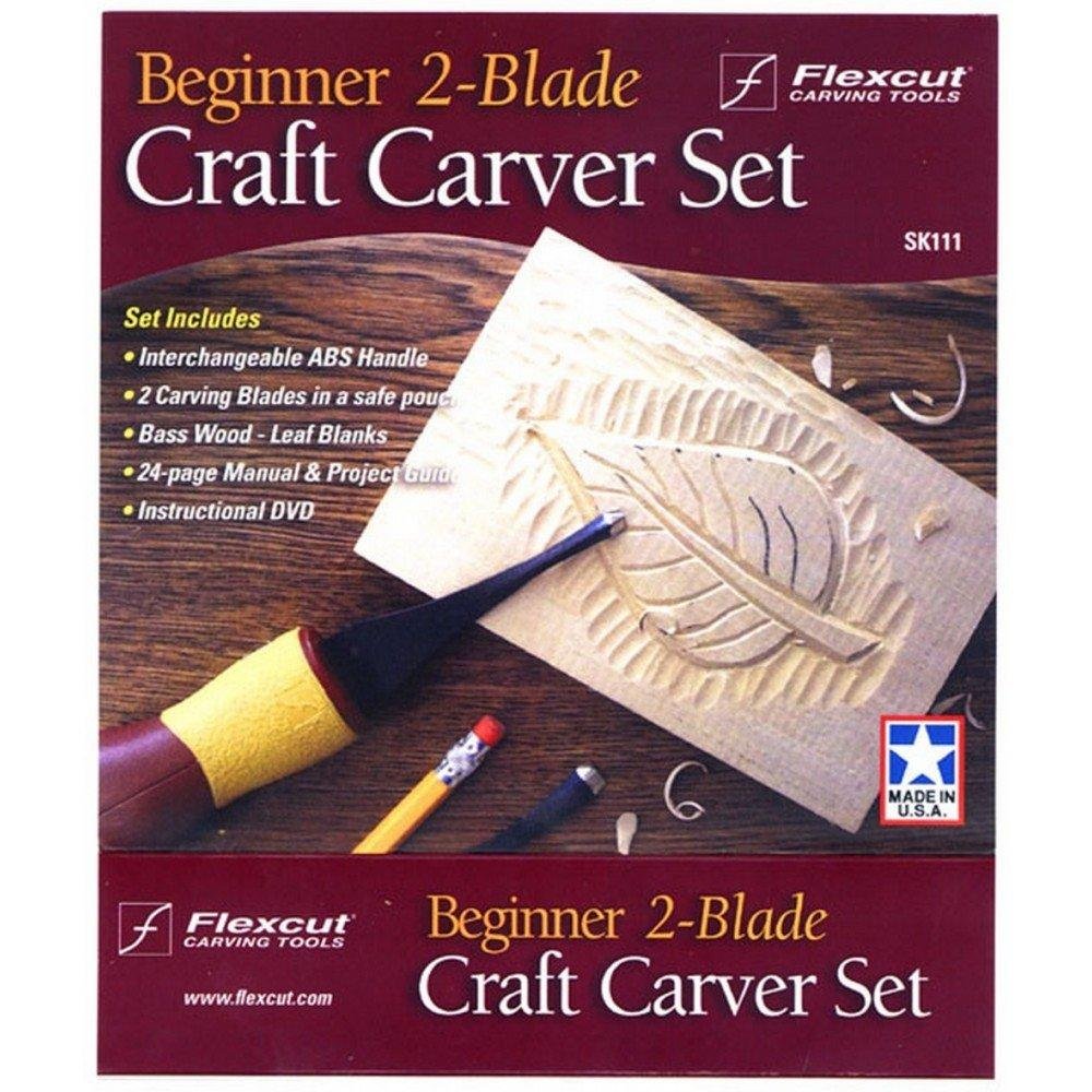 Flexcut Craft Carver 2-Blade Carving Set (SK111) WoodArtSupply