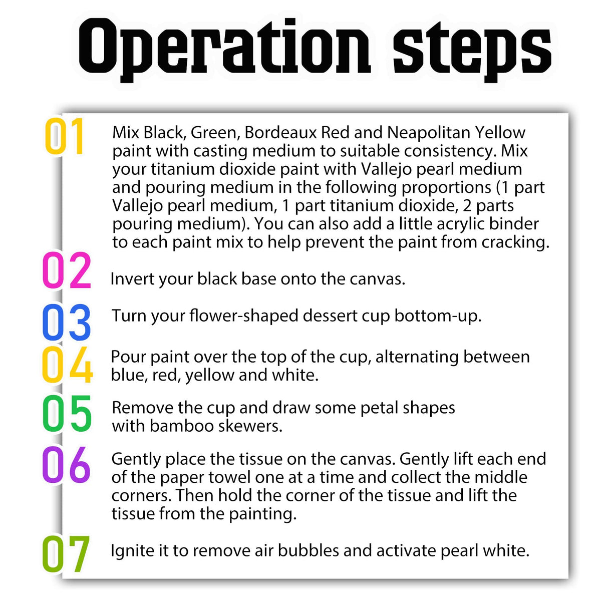 6 Pieces Flower Pour Cup for Paint Pouring 6/7/8/9/10 Slot Acrylic Paint Tools Fluid Painting Supplies Flower Strainer for DIY Pouring Paint and Vesici