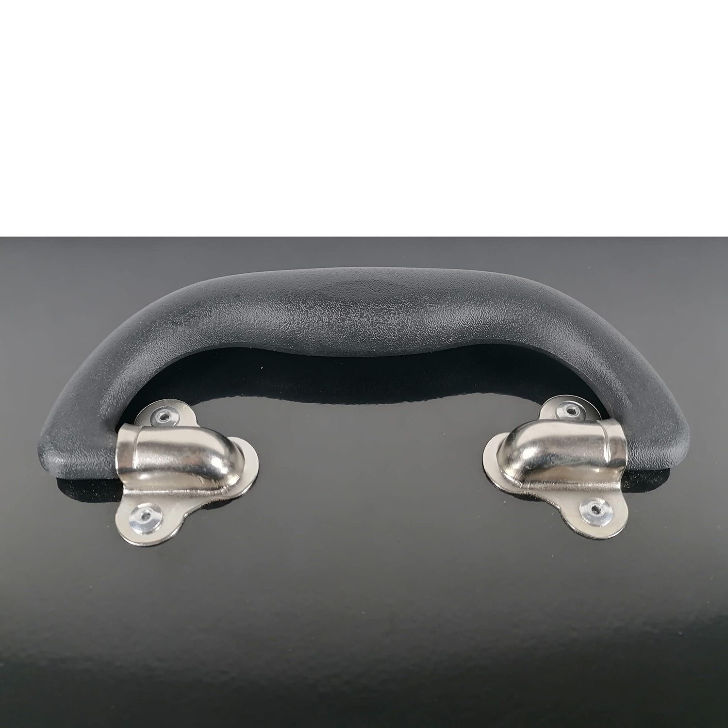 16" Portable Steel Heavy-duty Tool Box 18-Gauge with Metal Latch and Handle Black HantekSteel