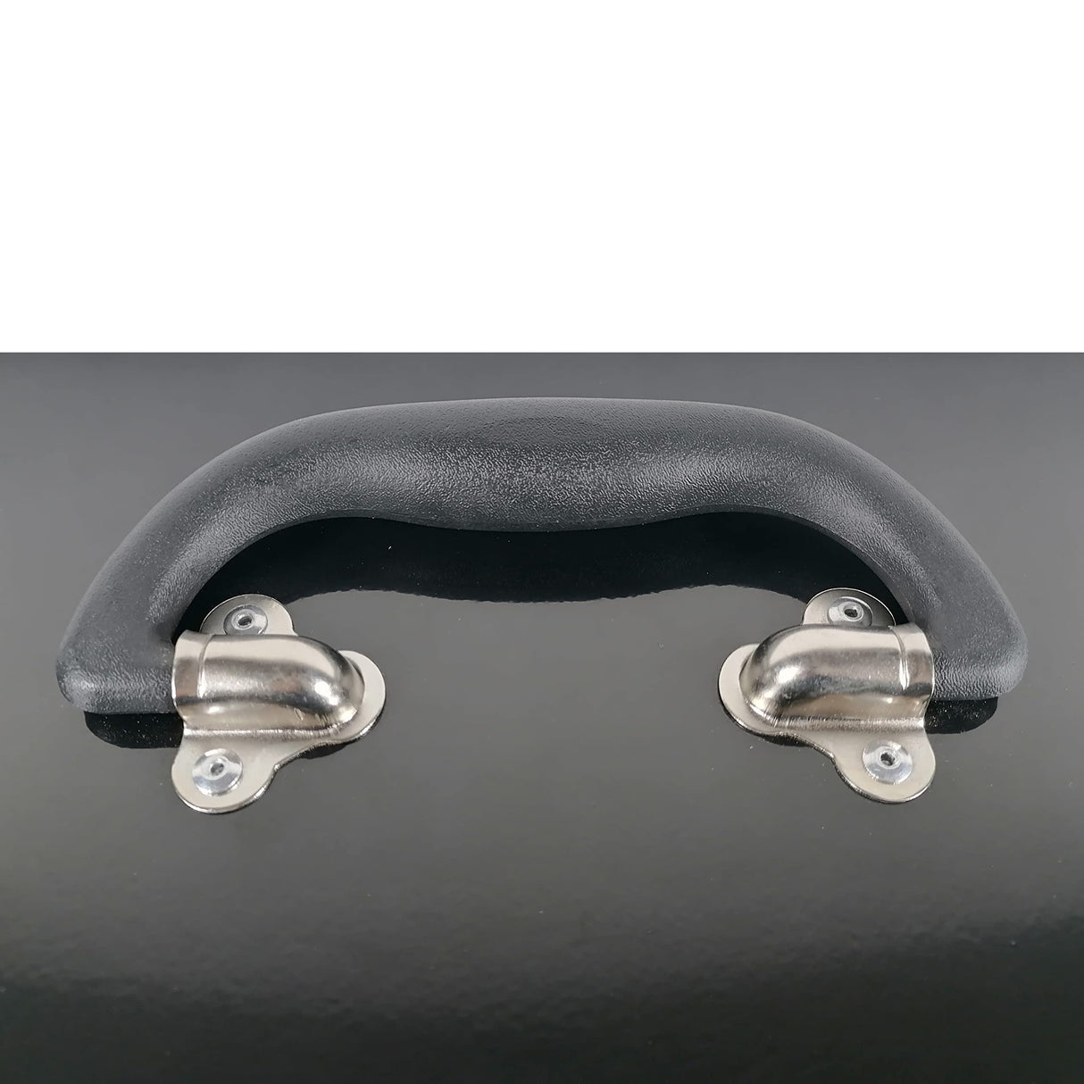 16" Portable Steel Heavy-duty Tool Box 18-Gauge with Metal Latch and Handle Black HantekSteel