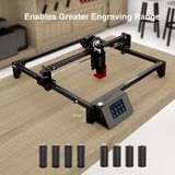Longer Ray5 Laser Engraver Height Extension Kit 8 Riser Pads, Specially Designed for Laser Engraving Machines Longer