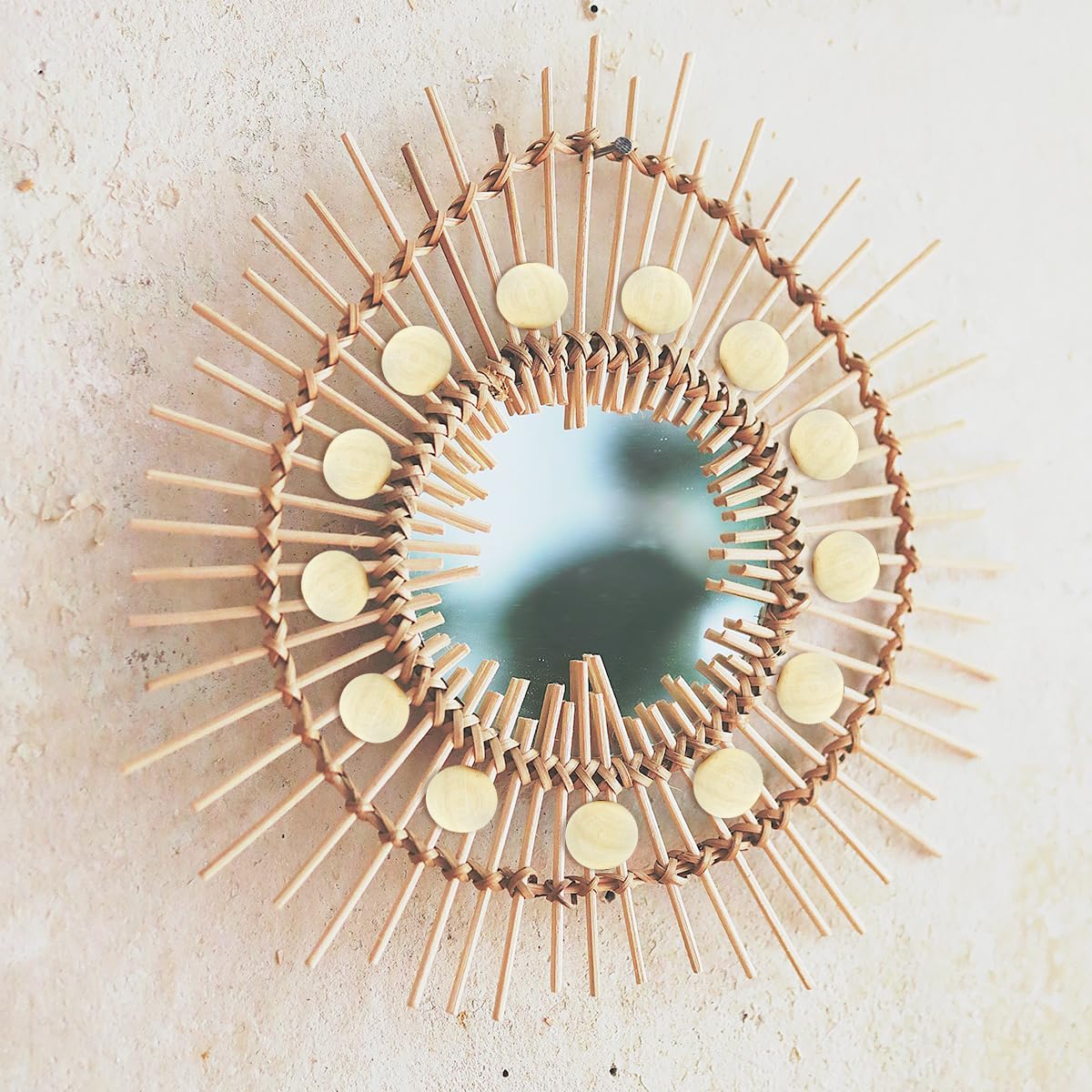 200 Pcs Half Wood Balls, Unfinished Round Split Wood Balls for Paint DIY Craft Kids Arts Toy Home Party Decoration (20mm) Tenalleys