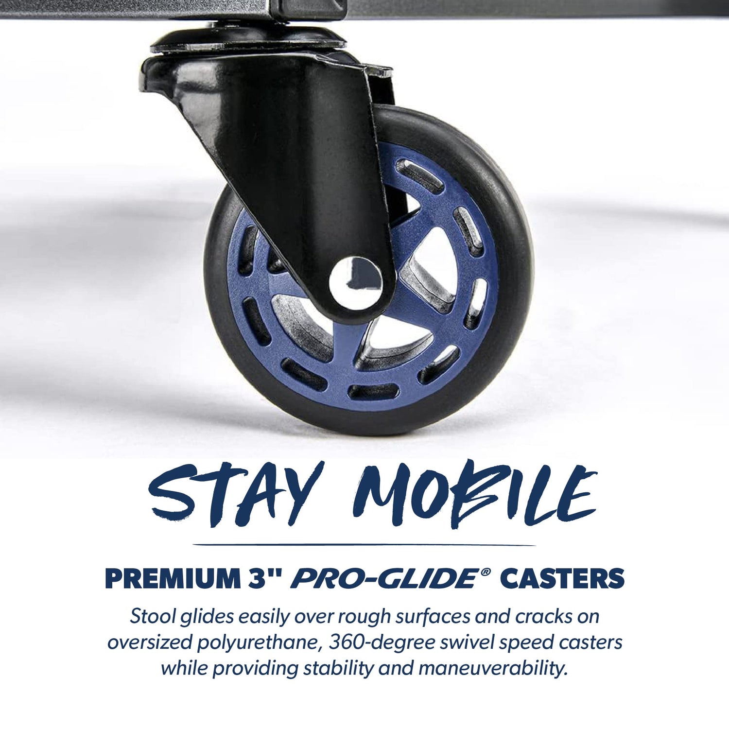 URBANTRANSIT Sidekick Heavy Duty Shop Stool - 500 Lb Capacity Rolling Stool for the Garage and Workshop with Toolbox Storage and 360 Degree Swivel URBANTRANSIT