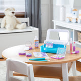 Melissa & Doug Love Your Look - Makeup Kit Play Set,16 pieces of pretend makeup Melissa & Doug