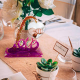 Love Photo Frame Resin Molds Epoxy Resin Picture Frame Mold Handmade Silicone Mold Resin Casting Molds for DIY Valentine's Day Gifts Ornament Crafts OMDBAGD