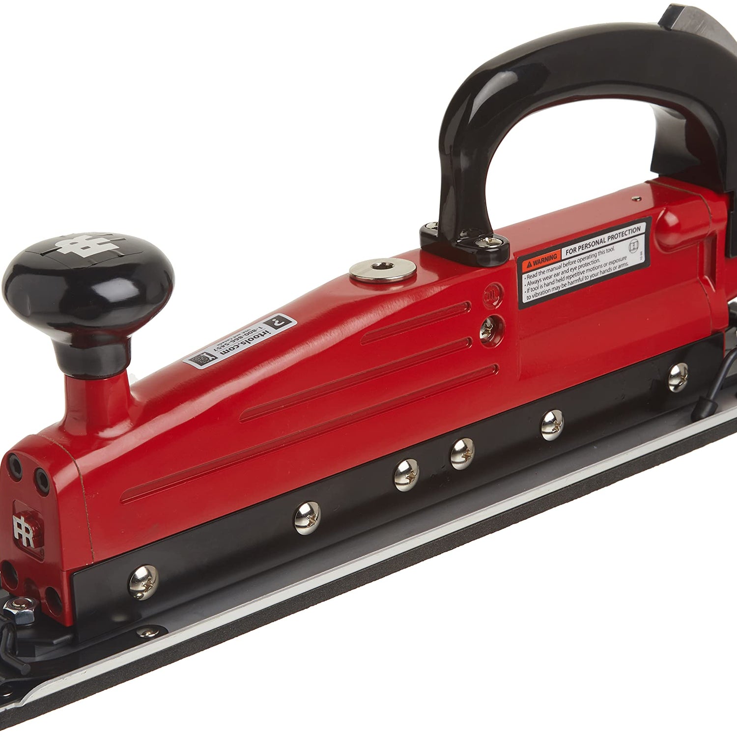 Ingersoll Rand 315 15” Straight Line Air Sander, Heavy Duty, Twin Piston, 2.75" x 15" Pad, 3,000 RPM, Red, One Size Ingersoll Rand