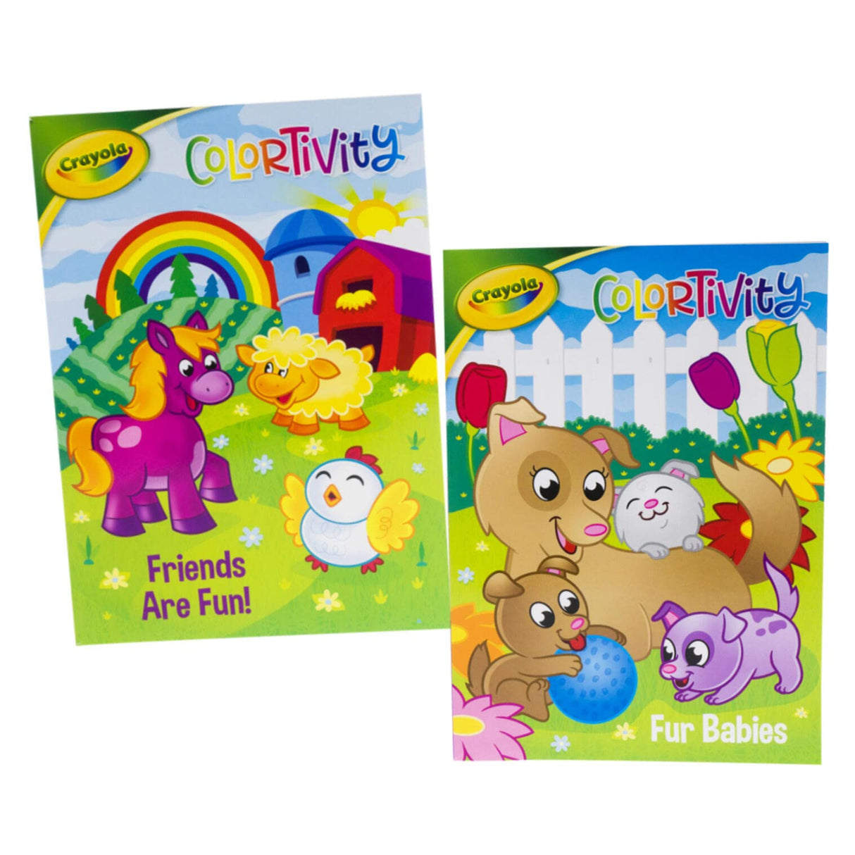 Crayola Coloring Books for Kids, Toddlers with Learning Set Bundle - 13 Pc Animal Coloring Activity Books with Crayons Jumbo and Stickers Crayola