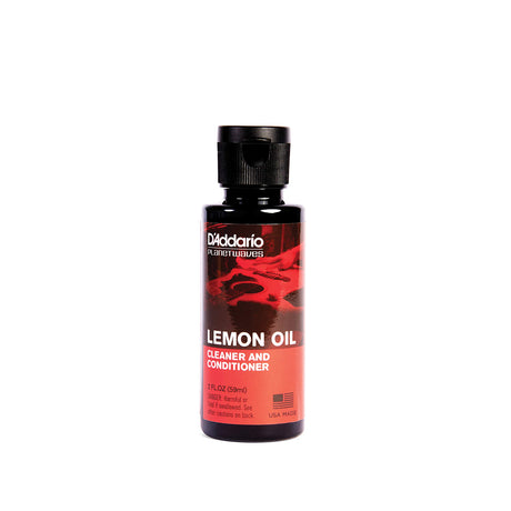 D'Addario Accessories Lemon Oil - Guitar Fretboard Oil - Guitar Accessories - Removes Dirt, Grease, Build Up from Instrument - Conditions to Resist D'Addario Accessories