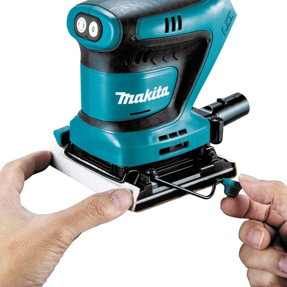 Makita XOB02Z 18V LXT® Lithium-Ion Cordless 1/4 Sheet Finishing Sander, Tool Only Makita
