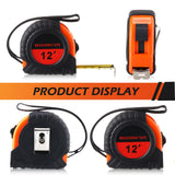 20 Pieces Tape Measure 12 Feet Measuring Tape Easy Read Measurement Tape Retractable Tape Measurer with Fractions 1/8 Measurement Yunsailing