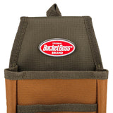 Bucket Boss - Utility Pouch with FlapFit, Pouches - Original Series (54170), Brown Bucket Boss