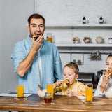 Zhehao 16 Pcs Acacia Round Wood Coasters 4 Inch Wooden Drink Coasters Bulk Stackable Reusable Coasters for Coffee Table Protection Housewarming Gifts Zhehao