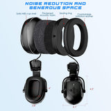 Aolamegs Bluetooth Hard Hat Ear Muffs - NRR 26db Noise-cancelling Hardhats Earmuffs for Calls,Music,Hearing Protection (Not Compatible with the Aolamegs
