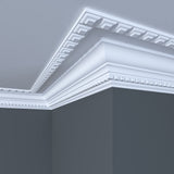 5022-4WHW Unfinished White Hardwood Dentil Trim Moulding ORNAMENTAL