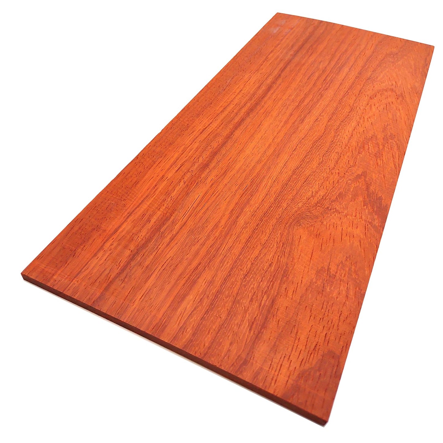 The Hardwood Edge Padauk Hardwood Planks - 2-Pack Padauk Unfinished Wood Blanks - 1/8’’ (3mm) 100% Pure Hardwood - Laser Engraving Blanks - Exotic