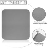 3 Pcs Heat Press Mats Compatible with Easypress 2 / Easypress Easy Press Mat Protective Resistant Mat Double Sides Applicable Ironing Insulation Mat Tatuo