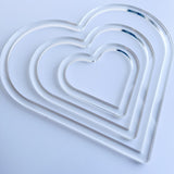 3 Hearts Nesting Valet Tray Router Template, Router Jig, Woodworking Template, Craft Template Phocaea