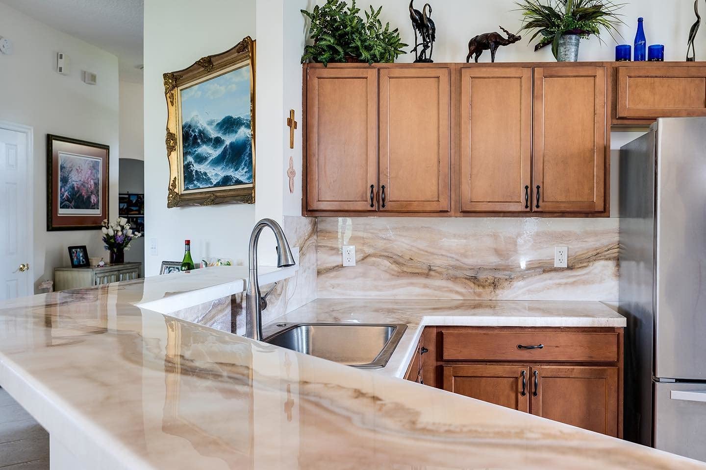 Polishing & Cleaning Kit for Epoxy Resin (Stone Coat Countertops) – Remove Scratches from Epoxy Projects After Sanding! Smooths Out Counters, Tables, Stone Coat Countertops