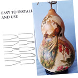 Homoyoyo 10pcs Pyrography Wire Tip Heating Wire Tips Wood Burning Tips Pyrography Burner Tips Wood Burner Tools Wire Tip Wood Burning Tool Wood Homoyoyo