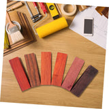 12 Pcs Pen Wood Stabilized Wood Pen Blank Pen Turning Blank Wooden Block Resin Molds Wood Turning Block Ebony Wood Fountain Pen Pens Solid Wood Block Veemoon