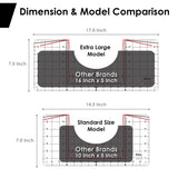 Standard Size - Tshirt Ruler Guide for Vinyl Alignment, T Shirt Rulers to Center Designs, T Shirt Ruler Alignment Tool Placement, Tshirt Guide Ruler Urboni
