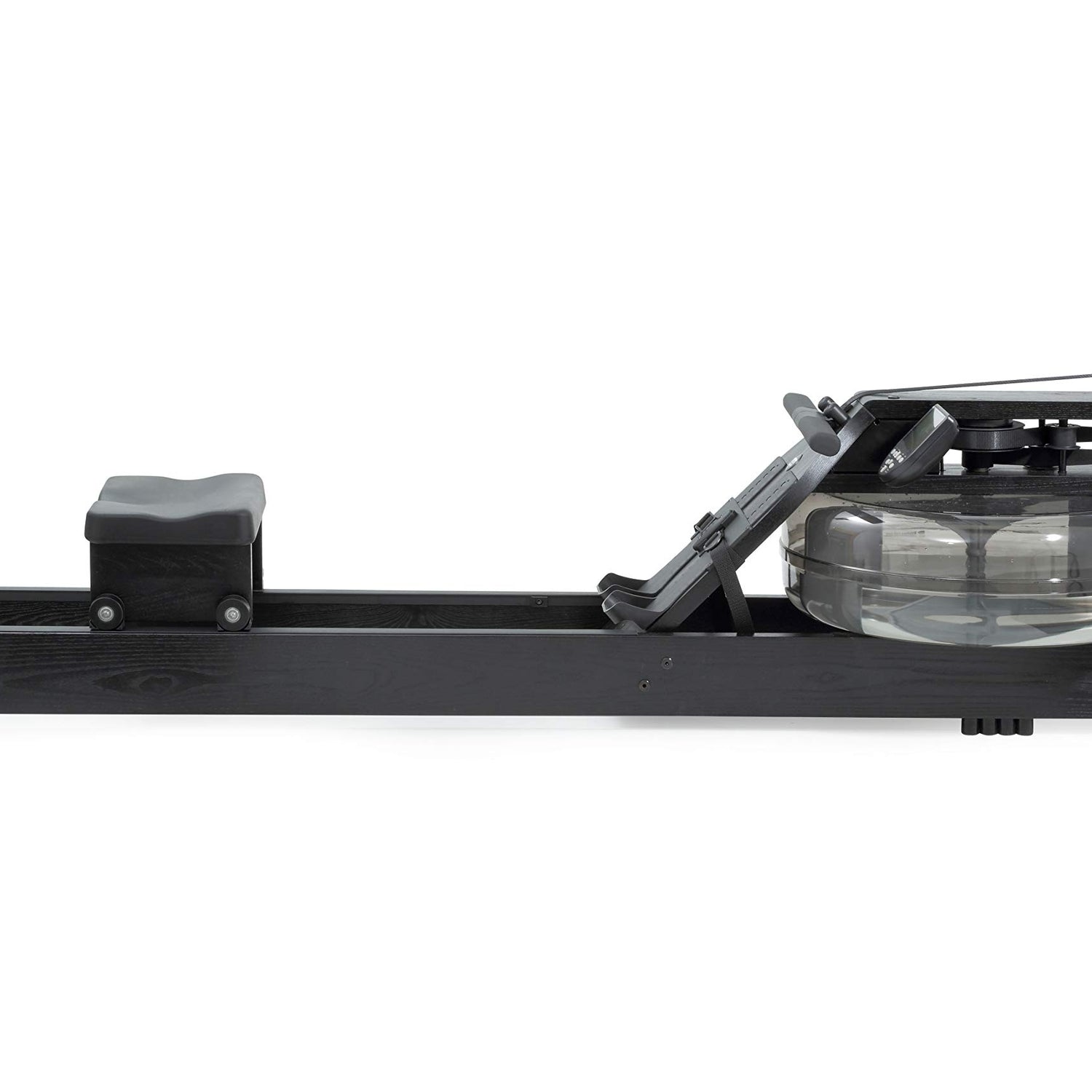 WaterRower Club All Black Rowing Machine in Ash Wood with S4 Monitor WaterRower