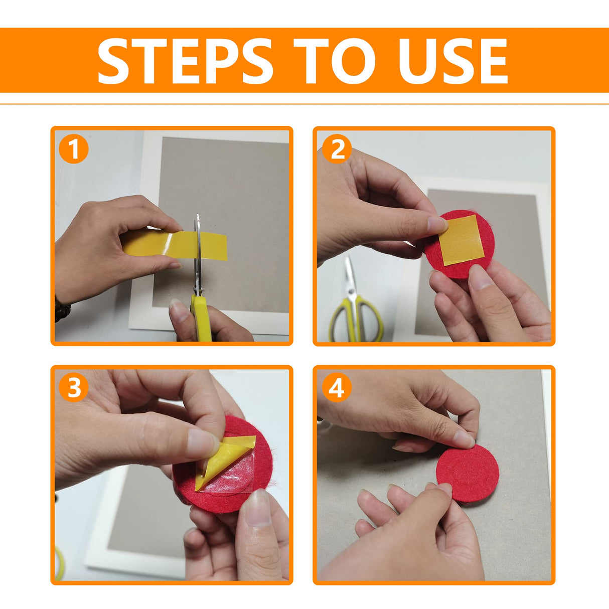 Birllaid Double Sided Tape Heavy Duty for Crafts,Thin Two Sided Tape with Removable Acrylic Clear Adhesive,Super Strong Tape 1Inch x 50 Feet for Arts Birllaid