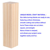 KOHAND Maple Square Turning Blank, 8 PCS Lumber Turning Boards 2 x 2 x 8 Inch, Square Lathe Turning Blanks for Wood Carving & Turning KOHAND