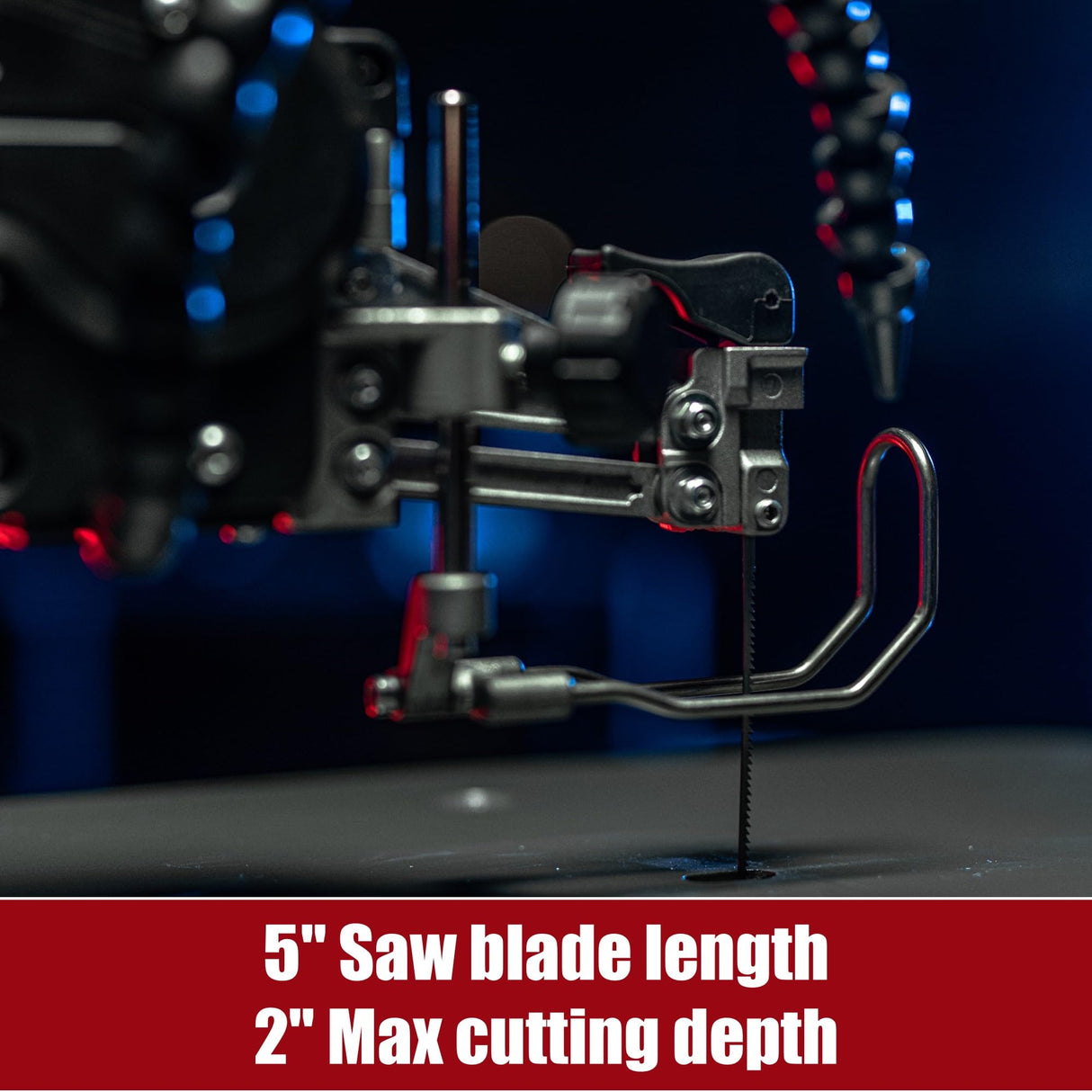 Bucktool 22 Inch Variable Speed Scrow Saw, 1.3A Scroll Saw for Woodworking Bucktool