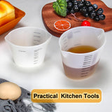 2 Pieces Large Silicone Measuring Cups 500ml Large Resin Mixing Pouring Silicone Cups for Epoxy Resin Jewelry Making (2 Pcs 500ml) Chistepper