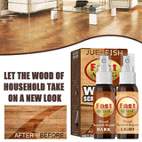 2 Pack fix it for Wood,for Furniture Repair Scratch Remover Set Fast Acting Wood Scratch Repair,for Floors,Tables, Carpenters Biaoyun