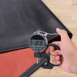 Thick Waterproof Rubber Black Vinyl Apron for Men 39" Heavy Duty Long Chemical Resistant Industrial Work Apron Adjustable Plastic Aprons for Homsolver