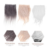 VILLCASE 1 Set Braid Suit Pre-Cut gnome Beard Gnome Doll Nose Arts and Crafts kit fursuits DIY gnome kit Mini Unfinished Wooden Balls mrs Cute Beards VILLCASE