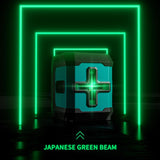 COYU Self-Leveling Cross Line Laser Level -Japanese Green Beam, 100ft Range, 360° Rotation, Carrying Pouch Included COYU