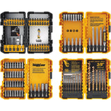 DEWALT 20V MAX* Cordless Drill/Driver Kit with Screwdriver/Drill Bit Set, 100-Piece (DCD771C2 & DWA2FTS100) DEWALT