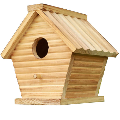 Bird House Outside Clearance,Outdoor Bird House for Bluebird Finch Cardinals,Hanging Wooden Bird Houses, Easy to Clean, Ventilation. STARSWR
