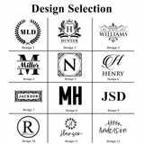 Bleggeit Personalized Leather Toiletry Bag For Men with Hook, Groomsmen Gifts Travel Bag Laser Engraved Name Monogram Leather Gift For Him Husband Bleggeit