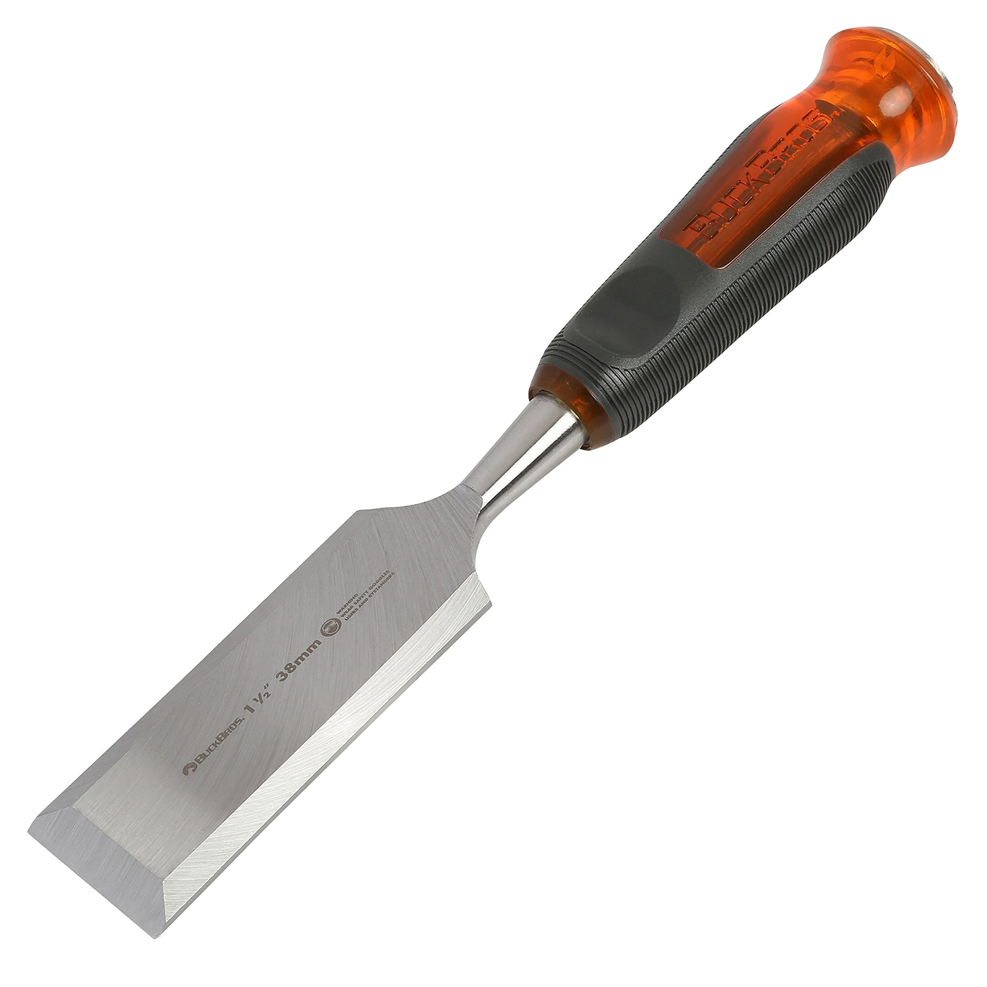 Buck Brothers 74818 Pro Full Tang Wood Chisel – 1-1/2" (38MM) - WoodArtSupply