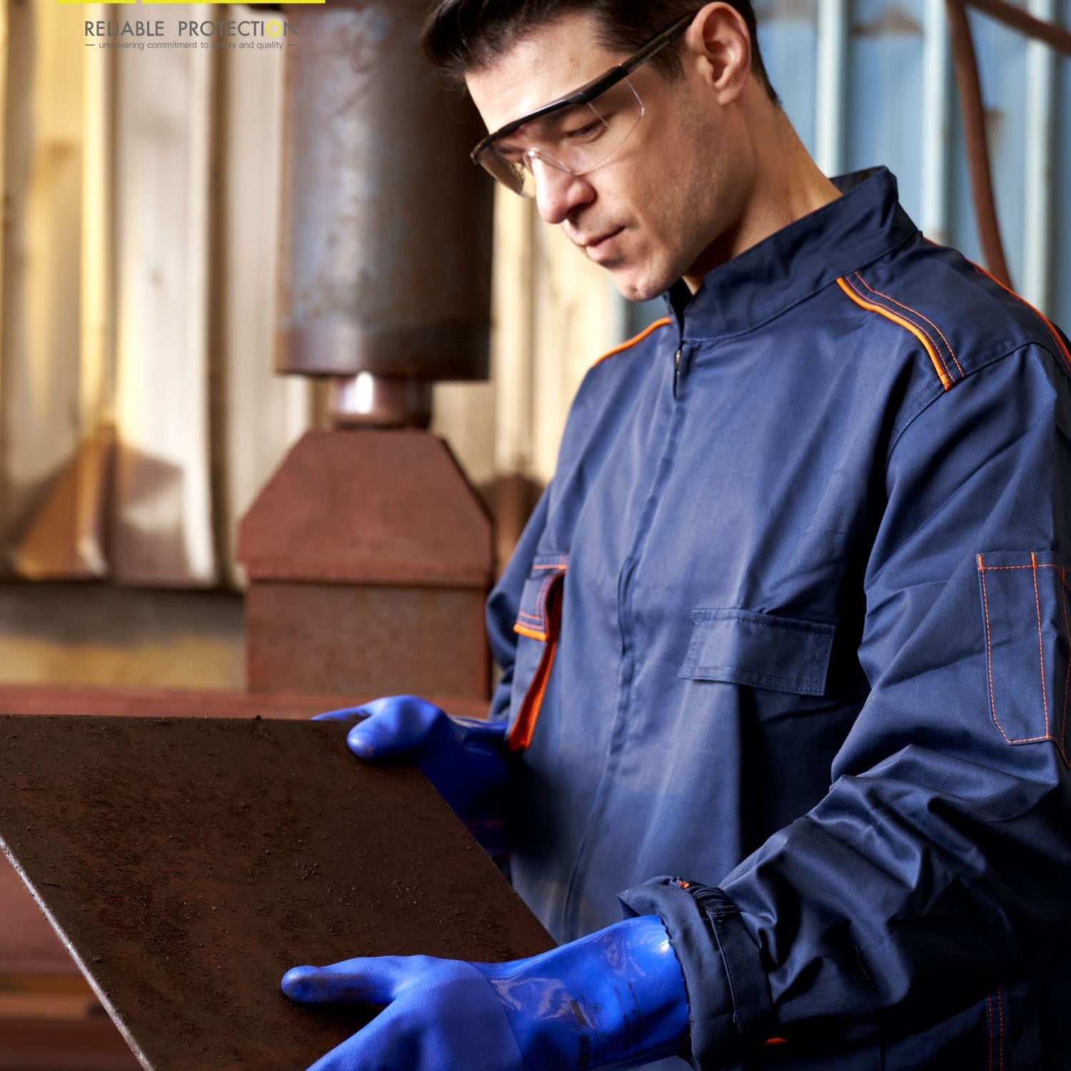 PACIFIC PPE 2 Pack Safety Glasses, Anti-fog, Scratch Resistant Clear Wraparound Lenses and No-Slip Grips, Adjustable, Lab Goggles PACIFIC PPE