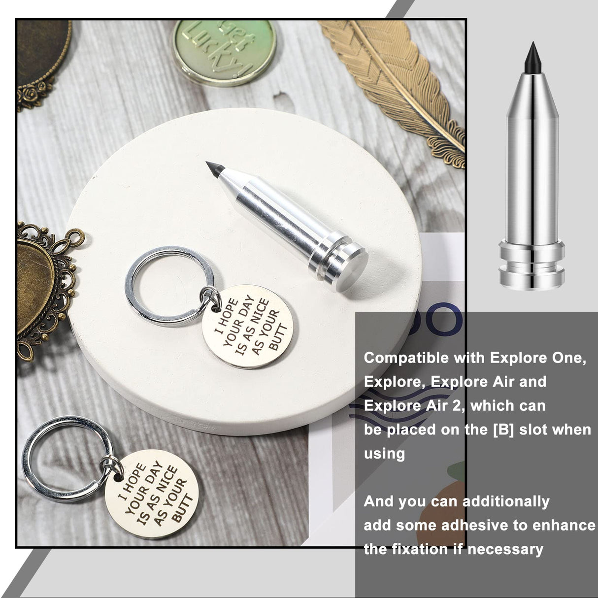 Tip Engraving Tool Etching Precision Tip Tool Engraving Tool Replacement Tips Engraver Accessories Compatible with Explore One Explore Explore Air Tondiamo